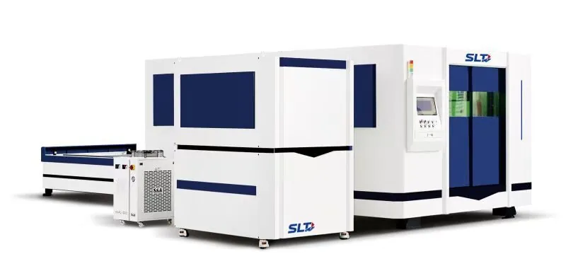 Mesin Laser Cutting Plat Tertutup (Exchange Table) SLT