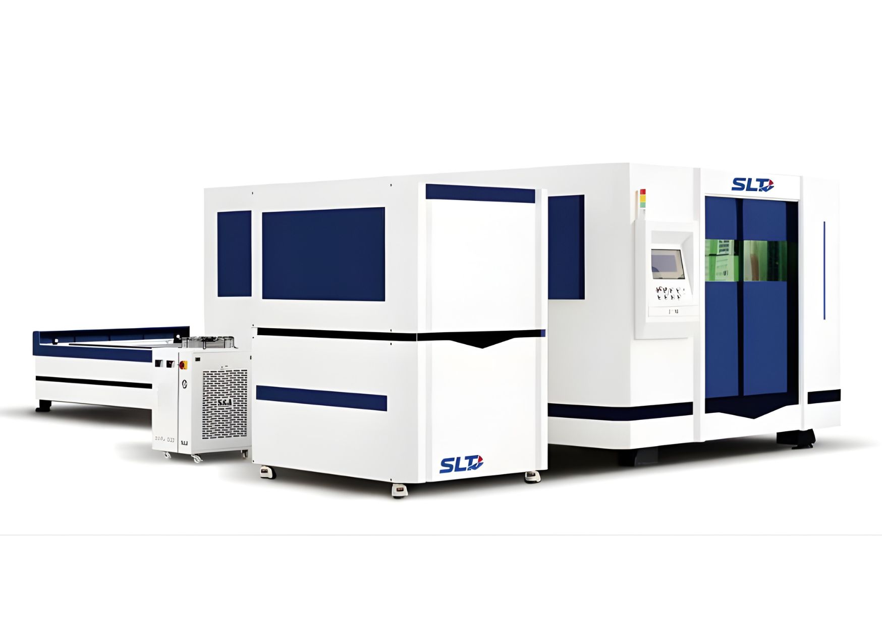 Enclosed Exchange Table Fiber Laser Cutting Machine
